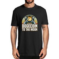 Men's Unisex Tee T shirt Hot Stamping Dog Graphic Prints Letter Plus Size Print Short Sleeve Casual Tops Cotton Basic Fashion Designer Big and Tall White Black Wine miniinthebox - thumbnail