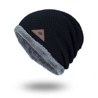 Men Warm Winter Knitted Beanies Hat
