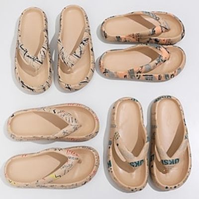 Women's Flip-Flops Flip-Flops Outdoor Slippers Beach Slippers Daily Beach Color Block Letter Flat Heel Open Toe Casual Comfort Minimalism EVA Loafer Black Red Black Green Lightinthebox Women's Flip-Flops Flip-Flops Outdoor Slippers Beach Slippers Daily Beach Color Block Letter Flat Heel Open Toe Casual Comfort Minimalism EVA Loafer Black Red Black Green Lightinthebox