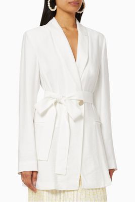 Longline Belted Blazer Longline Belted Blazer