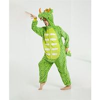 Women's Animal Adult Onesies Deer Panda Onesie Pajamas Cartoon Plush Comfort Soft Home Bed Flannel Warm Breathable Hoodie Long Sleeve Fall Winter Black Yellow Lightinthebox - thumbnail