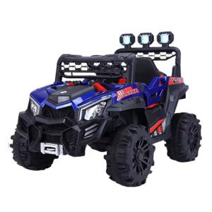 Megastar Ride on 12V Big Shadower Electric Ride On Suv with RC HSD-800-BLU