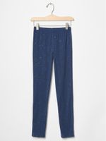 Kids Sparkle Leggings in Stretch Jersey - thumbnail