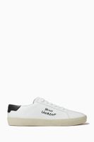 Court Classic Sl/06 Embroidered Sneakers in Leather Court Classic Sl/06 Embroidered Sneakers in Leather