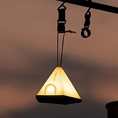 White Light Warm Light Rechargeable Camping Light LED Atmosphere Tent Light Waterproof USB Charging Camping Lantern Emergency Light Table Lights Lightinthebox