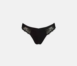 Womens Slip Vendome Panty  Black