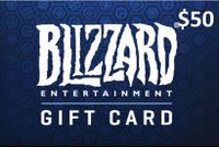 $50 USA Blizzard Gift Card (Instant E-mail Delivery)