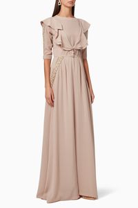 Zinnia Embroidered Maxi Dress