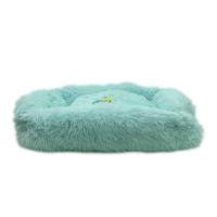 Nutrapet Grizzly Square Bed Blue - 90 X 56 X 18Cm - Large - thumbnail