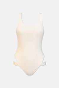 Womens Cutting Edge One Piece Swimsuit  Ivory