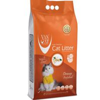 Van Cat White Bentonite Clumping Cat Litter Orange 5Kg