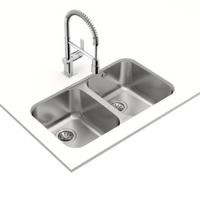 TEKA BE 2B 780 Undermount stainless steel sink - thumbnail