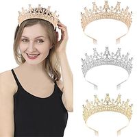 Crown Bride Headgear Wedding Headband Cinema Birthday Party Accessories Headgear Big Crown Lightinthebox Crown Bride Headgear Wedding Headband Cinema Birthday Party Accessories Headgear Big Crown Lightinthebox
