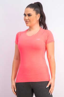 Womens Reflective Logo Breathable T-Shirt Candy Neon Womens Reflective Logo Breathable T-Shirt Candy Neon