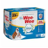 Four Paws Wee-Wee Odor Control Pads With Febreze Freshness 50 Ct