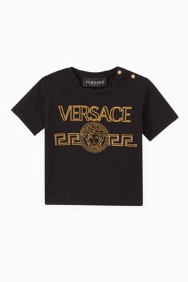 Medusa Logo T-shirt in Cotton Jersey Medusa Logo T-shirt in Cotton Jersey