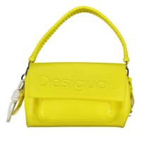 Desigual Yellow Polyethylene Handbag - DE-28936