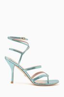 Julina 95 Metallic Leather Sandals - thumbnail