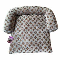 Coco Kindi Leopard Pattern Washable Fur Day Bed For Dogs & Cats - Size : 63 x 55 x 10cm Coco Kindi Leopard Pattern Washable Fur Day Bed For Dogs & Cats - Size : 63 x 55 x 10cm