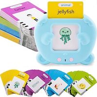 Educational Toys for 3 4 5 6 Years Old Talking Flash Cards for Toddlers 224 Sight Words Learning Toys Speech Therapy Autism Sensory Toys Flash Cards Kindergarten Gift for Kids Boys Girls miniinthebox - thumbnail