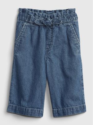 Toddler Wide-Leg Crop Jeans with Washwell™ Toddler Wide-Leg Crop Jeans with Washwell™