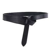 Women's Belt Faux Leather Black khaki Red Brown Waist Belt Casual Daily Solid Color  Spring  Summer  Winter Lightinthebox - thumbnail