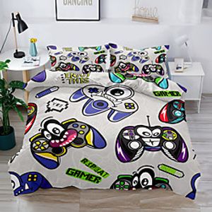 Duvet Cover Set Kid gife  Play GAME  Boy gife  2/3 Piece Bedding Set with 1 or 2 Pillowcase(Single Twin  only 1pcs) miniinthebox