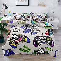 Duvet Cover Set Kid gife  Play GAME  Boy gife  2/3 Piece Bedding Set with 1 or 2 Pillowcase(Single Twin  only 1pcs) miniinthebox - thumbnail