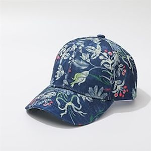 High Quality New Flowers Leaf Printed Baseball Cap Women Hat Shade Sport Hat Outdoor Adjustable Baseball Cap miniinthebox
