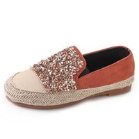 Espadrilles Sequins Flat Lazy Casual Loafers