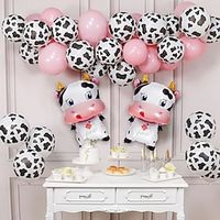 43pcs  Cow Balloon Set Party Dress Balloon Lightinthebox - thumbnail