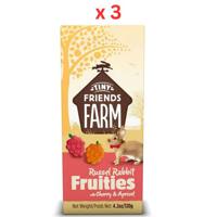 Supreme Tiny Friends Farm Russel Rabbit Fruities 120g (Pack Of 3)