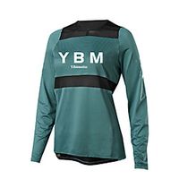 CAWANFLY Women's Long Sleeve Cycling Jersey Summer Dark Green Bike Top Mountain Bike MTB Road Bike Cycling Quick Dry Sports Clothing Apparel  Micro-elastic Lightinthebox - thumbnail