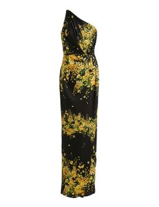 One Shoulder Floral Print Gown One Shoulder Floral Print Gown