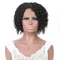 IShow Brazilian Real Life Wigs Short Headset Natural Color T Lace Curve 150 Dens Lightinthebox - thumbnail
