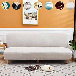 Stretch Futon Cover ,Armless Sofa Cover Folding Sofa Bed Cover Printed Futon Slipcover Furniture Protector Without Armrests Lightinthebox