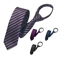 Men's Work Necktie - Striped miniinthebox - thumbnail