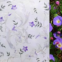 Vinyl Static Cling Window Fashion Flower Privacy Stained Glass Decorative Window Film Heat Control Window Tint Window Sticker Door Sticker 10045CM miniinthebox - thumbnail