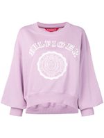 Tommy Hilfiger logo sweatshirt - PURPLE - thumbnail