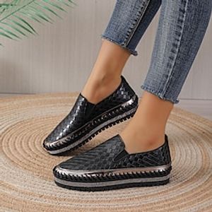 Women's Sneakers Slip-Ons Mary Jane Slip-on Sneakers Office Daily Walking Summer Includes Replacement Ribbon Ribbon Tie Platform Flat Heel Hidden Heel Round Toe Punk Elegant Tennis Shoes Walking Shoes Lightinthebox