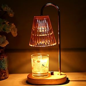 Aromatherapy Wax Lamp, Dimmable Aromatherapy Candle Lamp, Essential Oil Table Lamp, Bedroom Fireless Aromatherapy Furnace wax Lamp Lightinthebox