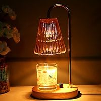 Aromatherapy Wax Lamp, Dimmable Aromatherapy Candle Lamp, Essential Oil Table Lamp, Bedroom Fireless Aromatherapy Furnace wax Lamp Lightinthebox - thumbnail