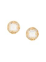 Chanel Pre-Owned 1995s CC button earrings - GOLD