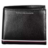 Tommy Hilfiger Black Leather Wallet (TO-22083)