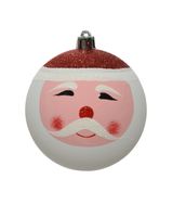 Homesmiths Christmas Bauble Shatterproof Santa