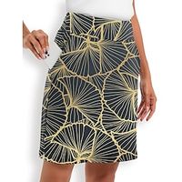 Women's Tennis Skirts Golf Skirts Pink Dark Navy Blue Sun Protection Tennis Clothing Ladies Golf Attire Clothes Outfits Wear Apparel miniinthebox