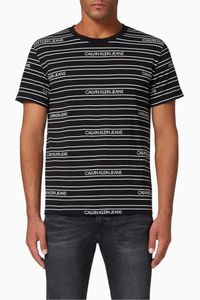 Striped Logo T-Shirt
