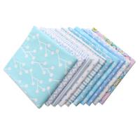 10 Pcs Mult-Size Cotton Fabric Patchwork Batiks Mixed Bundle Sewing Quilting Craft