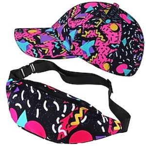 Retro Vintage 1980s Outfits Masquerade Men's Women's Cosplay Costume Halloween Party  Evening Dailywear Festival Bag Lightinthebox