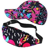 Retro Vintage 1980s Outfits Masquerade Men's Women's Cosplay Costume Halloween Party  Evening Dailywear Festival Bag Lightinthebox - thumbnail